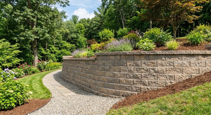 Retaining Wall Installation in Volusia County, FL