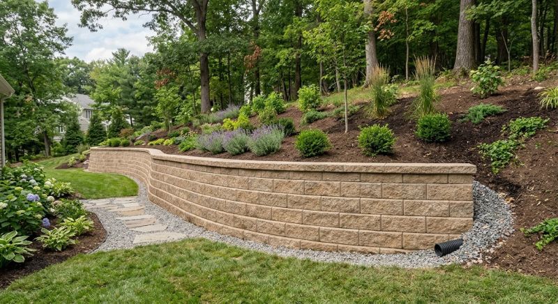 Retaining Wall Installation in Kissimmee, FL