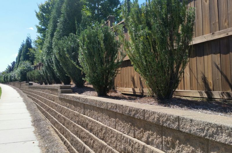 Block Retaining Wall Installation in Santa Rosa, CA