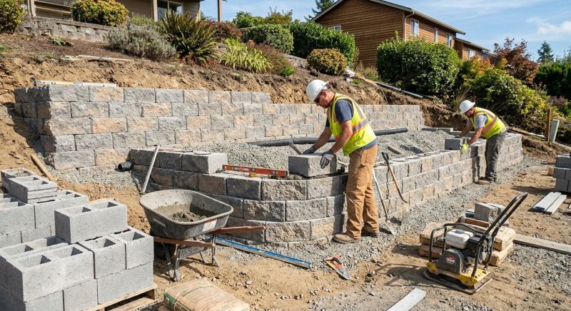 Hardscape Wall Construction in Ventura County, CA