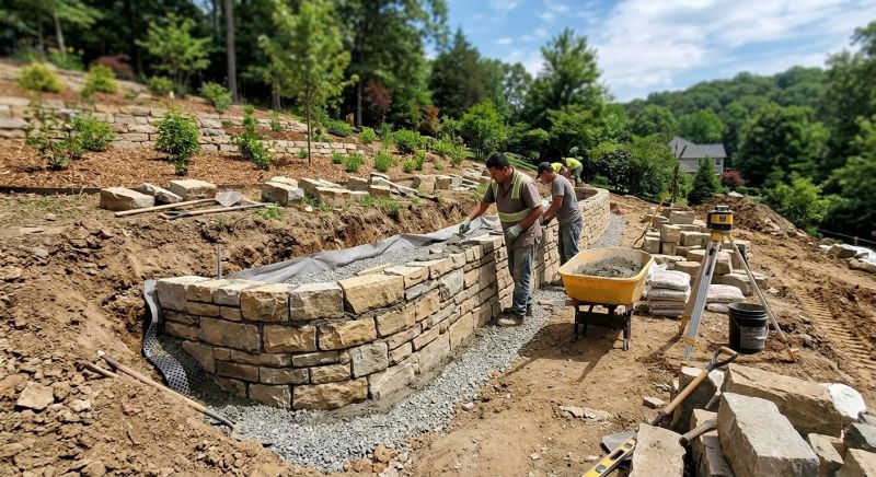 Hardscape Wall Construction in Napa, CA