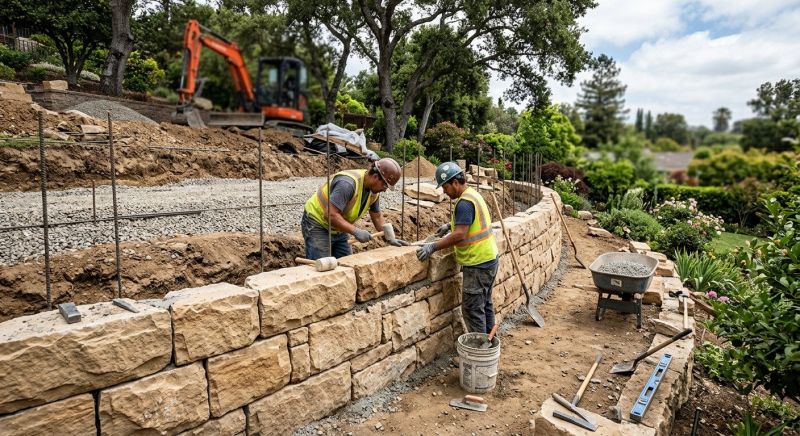 Hardscape Wall Construction in Sanford, FL