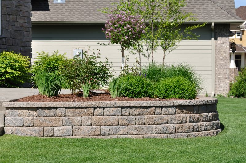 Landscape Wall Construction in Rockwall, TX
