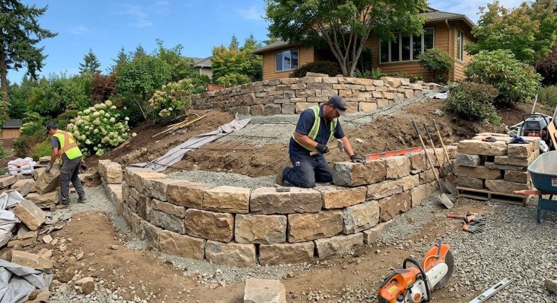 Landscape Wall Construction in Daytona Beach, FL