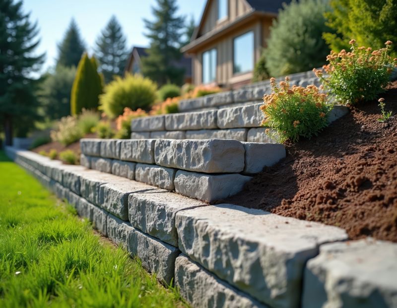 Retaining Wall Installation in Deland, FL