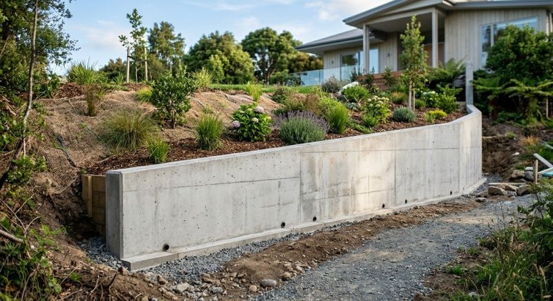 Retention Wall Installation in Vero Beach, FL